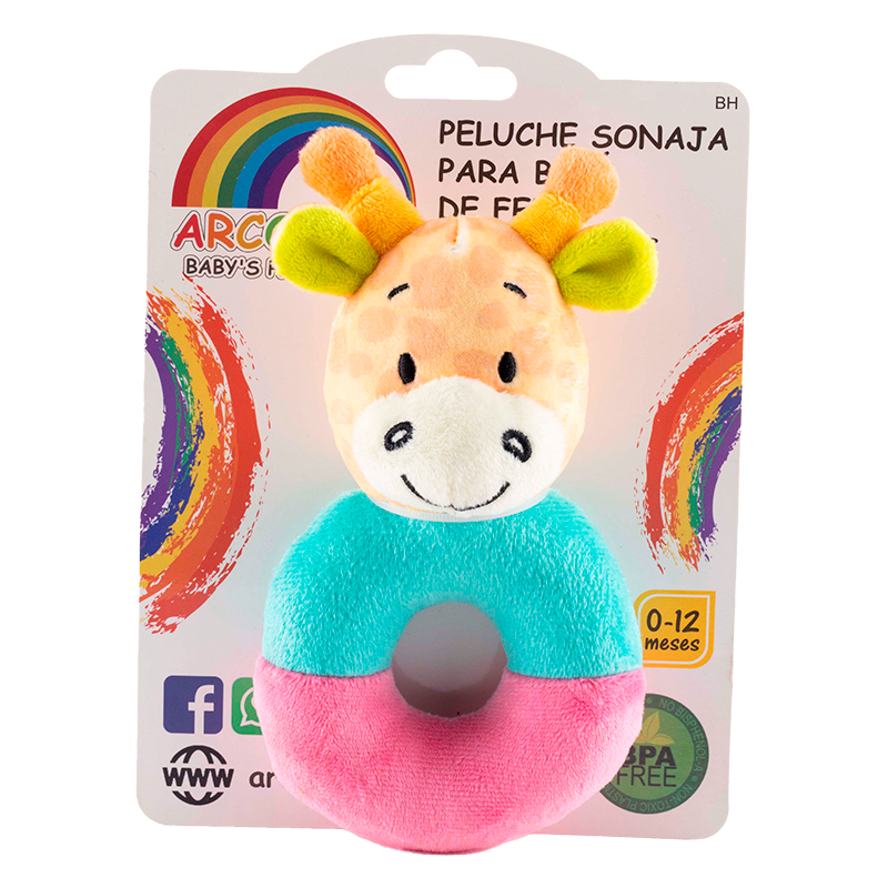 Sonaja Jirafa en forma de Aro Super Suave