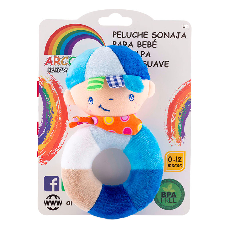 Sonaja Niño en forma de Aro Super Suave